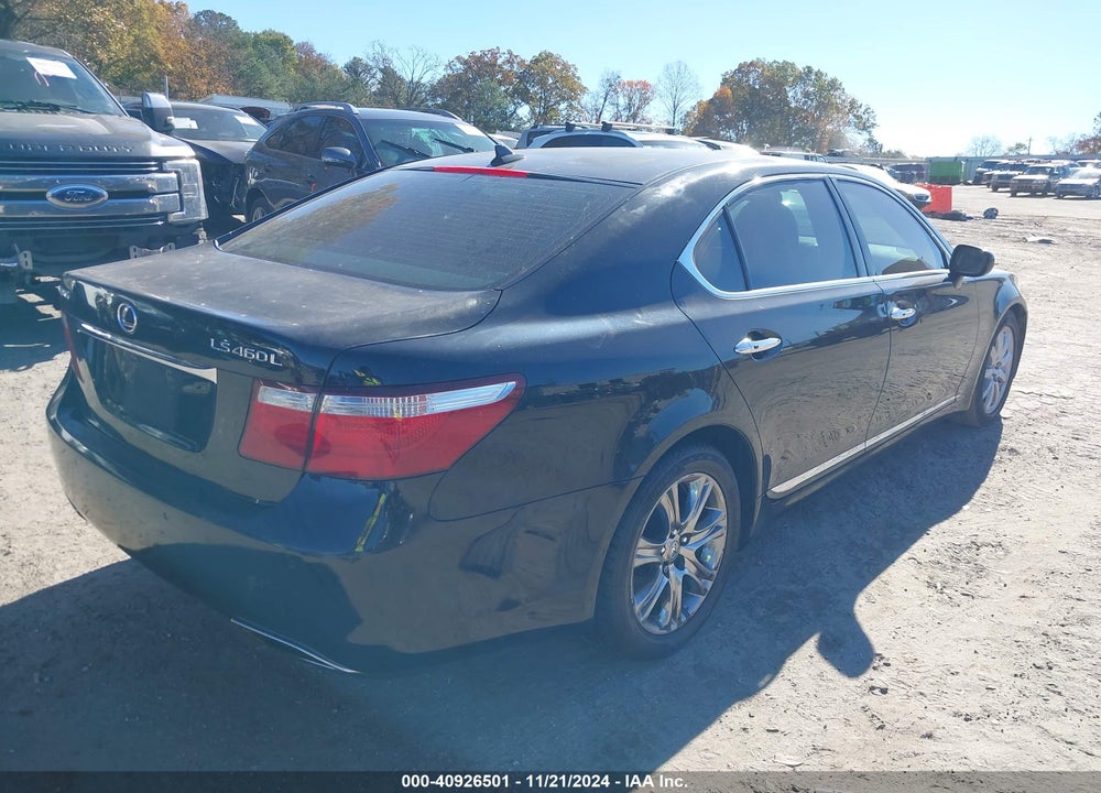 2007 LEXUS LS 460 L VIN: JTHGL46F975003662