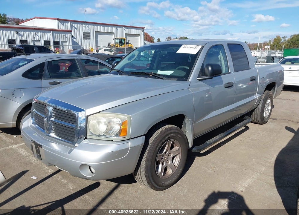 2007 DODGE DAKOTA SLT VIN: 1D7HE48K07S103232