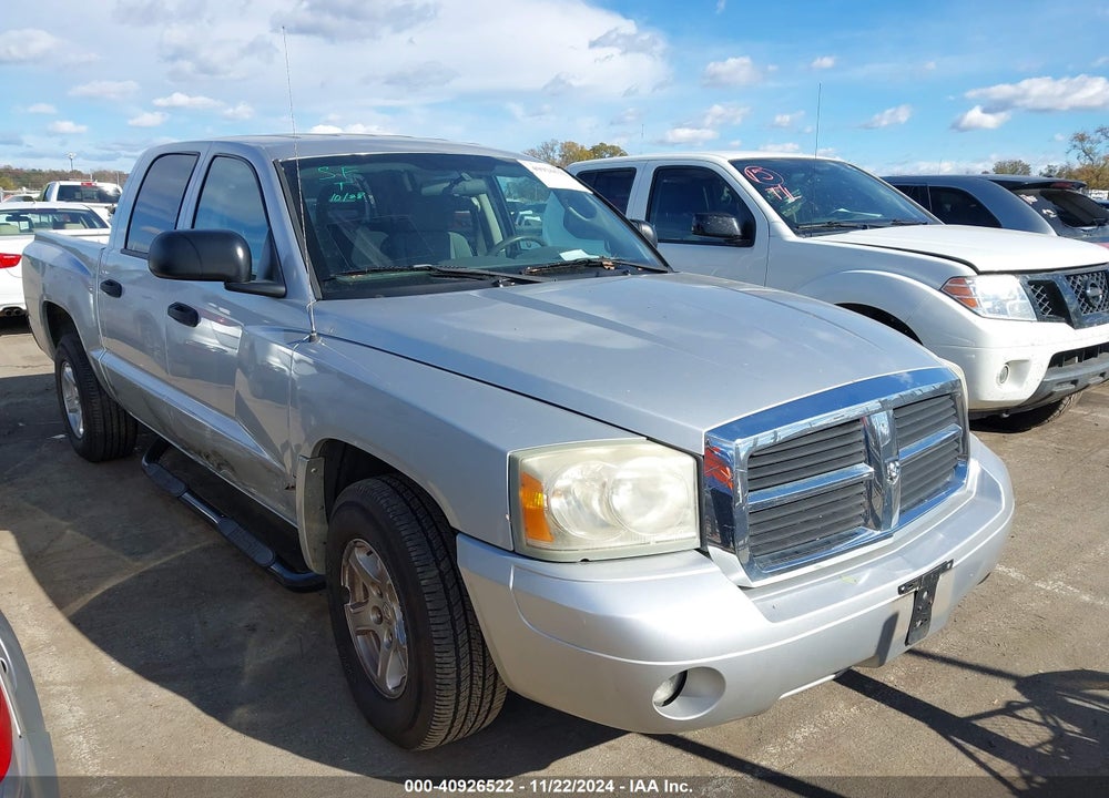 2007 DODGE DAKOTA SLT VIN: 1D7HE48K07S103232