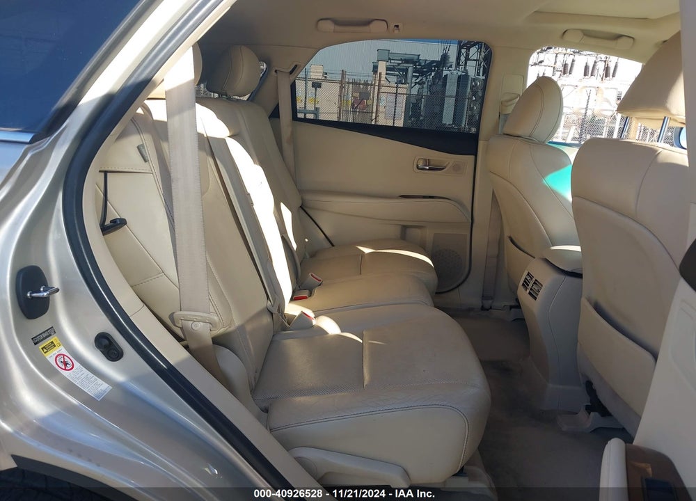 2013 LEXUS RX 350 VIN: 2T2ZK1BA4DC125507