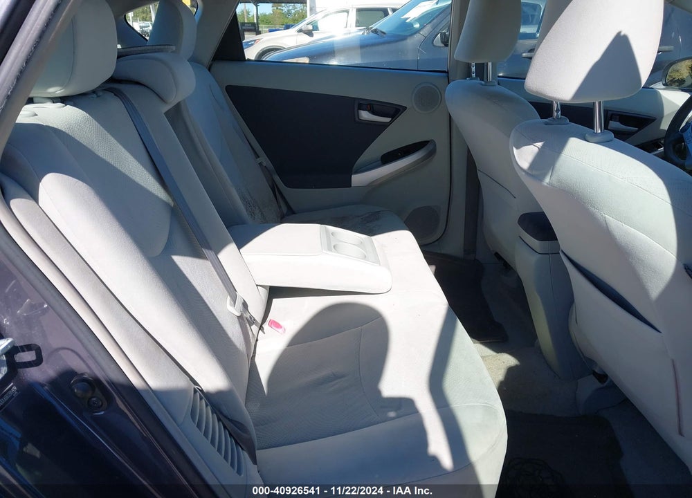 2011 TOYOTA PRIUS THREE VIN: JTDKN3DU6B0286609
