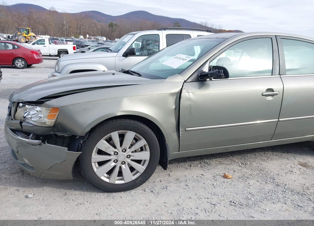 2009 HYUNDAI SONATA VIN: 5NPEU46F59H509823