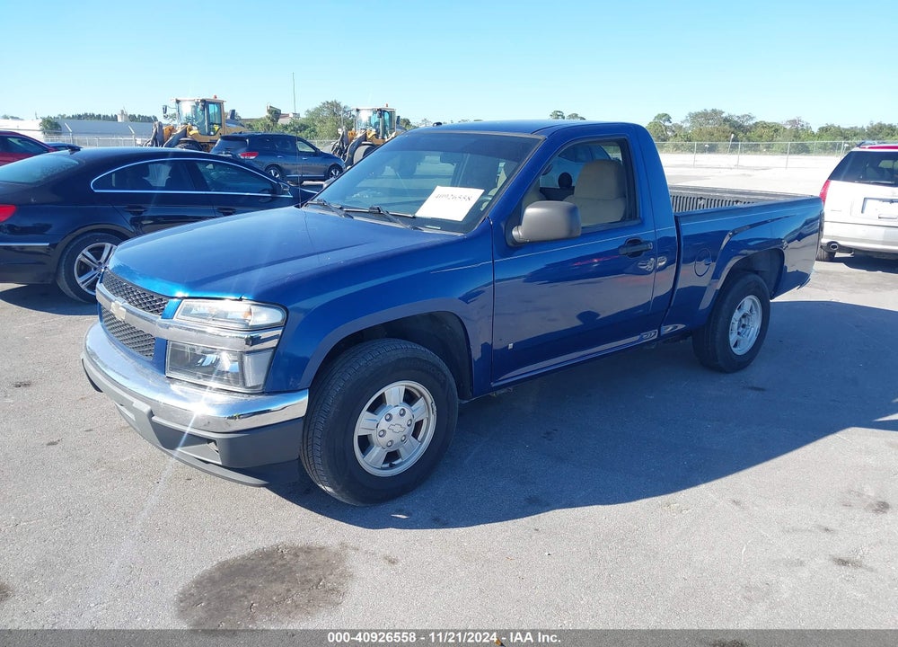 2006 CHEVROLET COLORADO LT VIN: 1GCCS146868129853