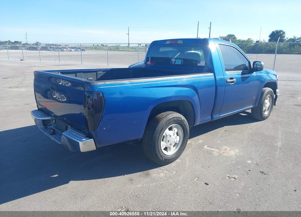 2006 CHEVROLET COLORADO LT VIN: 1GCCS146868129853