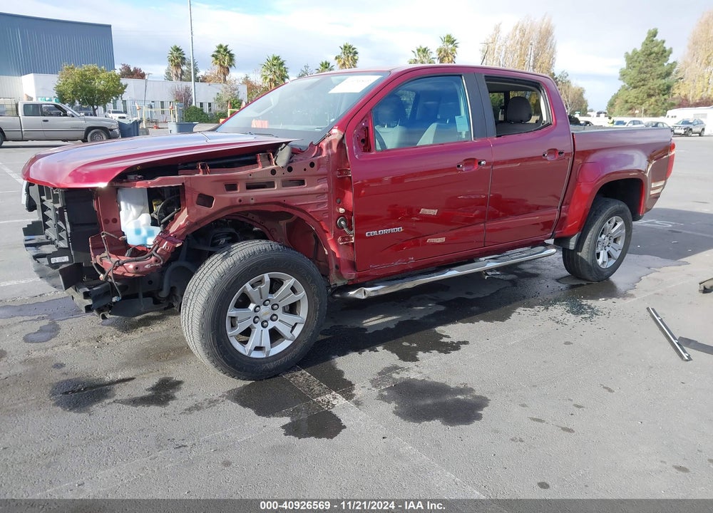 2018 CHEVROLET COLORADO LT VIN: 1GCGSCEN1J1105818