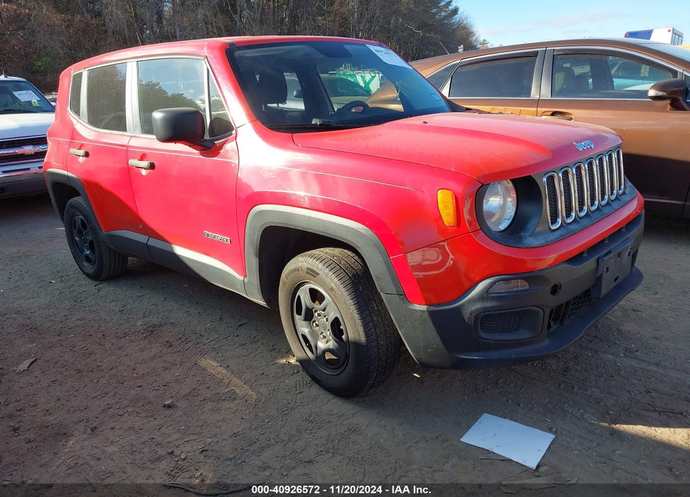 2017 JEEP RENEGADE SPORT 4X4 VIN: ZACCJBAB0HPF15379