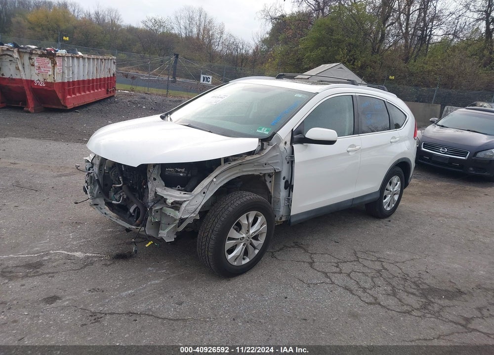 2014 HONDA CR-V EX-L VIN: 5J6RM4H74EL118086