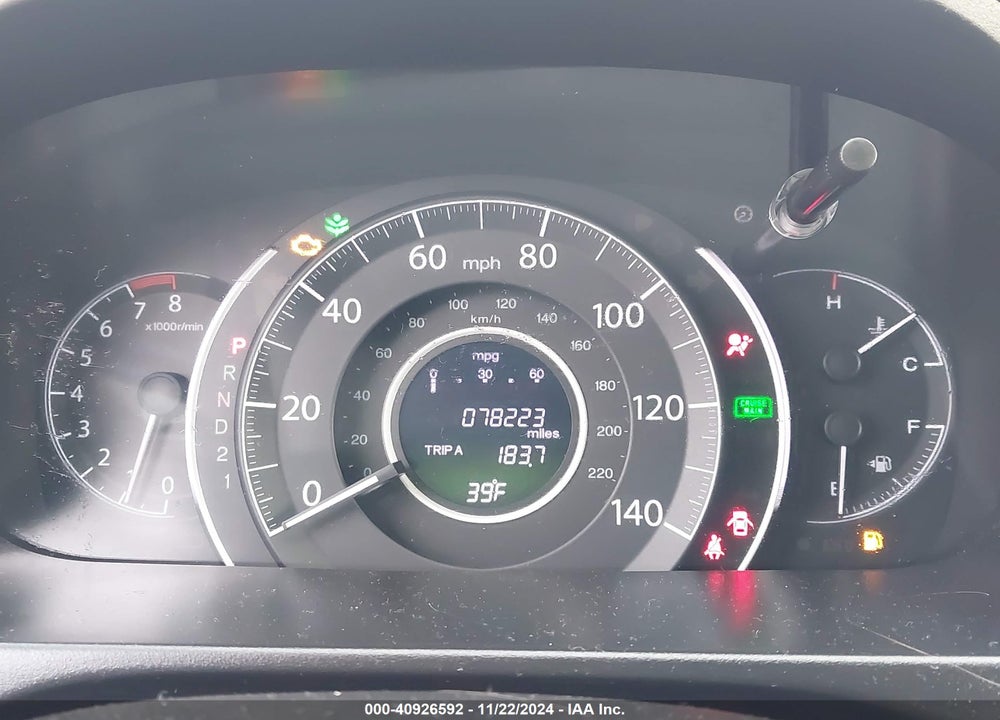 2014 HONDA CR-V EX-L VIN: 5J6RM4H74EL118086