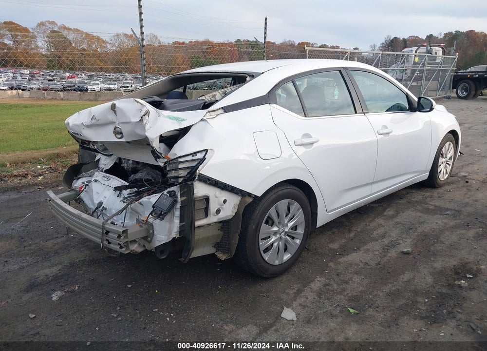 2021 NISSAN SENTRA S XTRONIC CVT VIN: 3N1AB8BV8MY227974