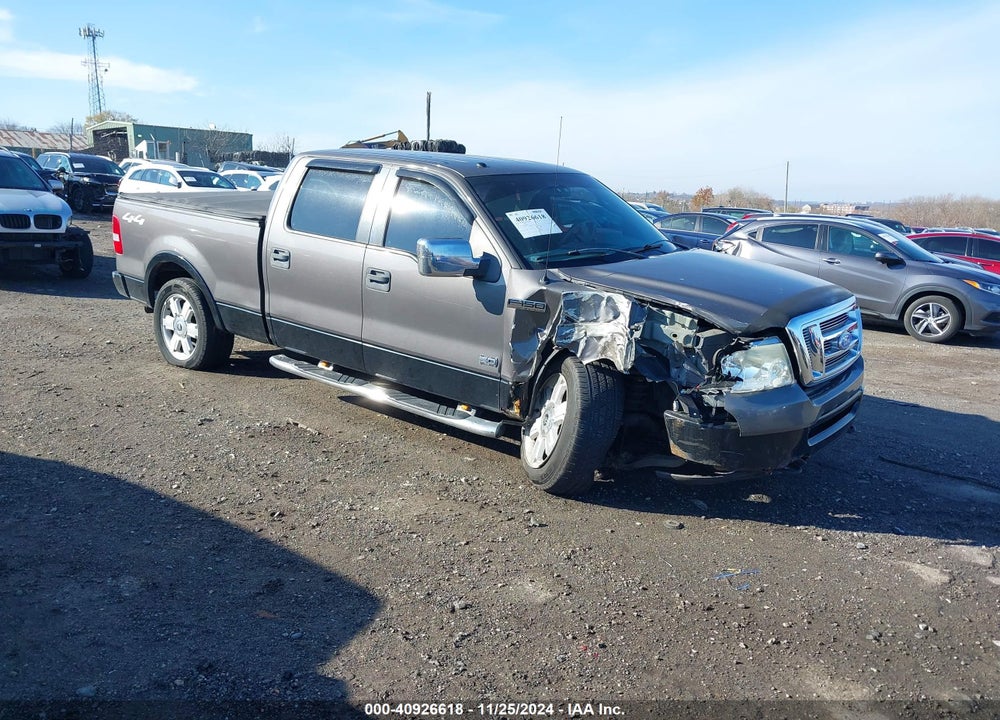 2008 FORD F-150 60TH ANNIVERSARY/FX4/KING RANCH/LARIAT/LIMITED/XLT VIN: 1FTPW14568KD03051