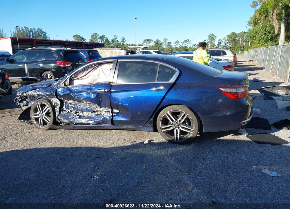 2016 HONDA ACCORD SPORT VIN: 1HGCR2F58GA042312