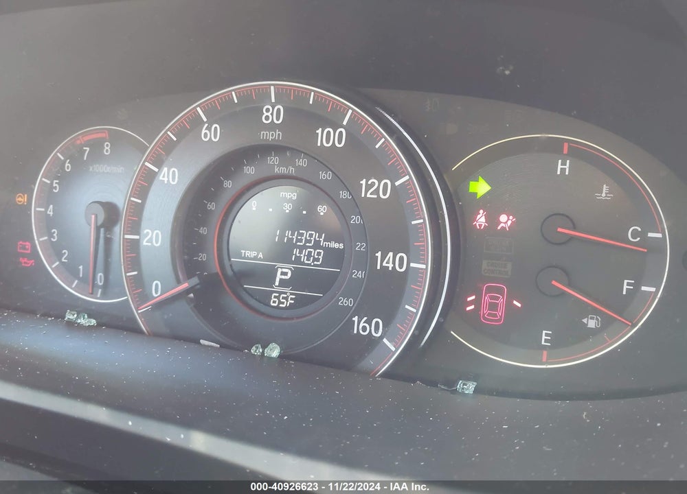 2016 HONDA ACCORD SPORT VIN: 1HGCR2F58GA042312
