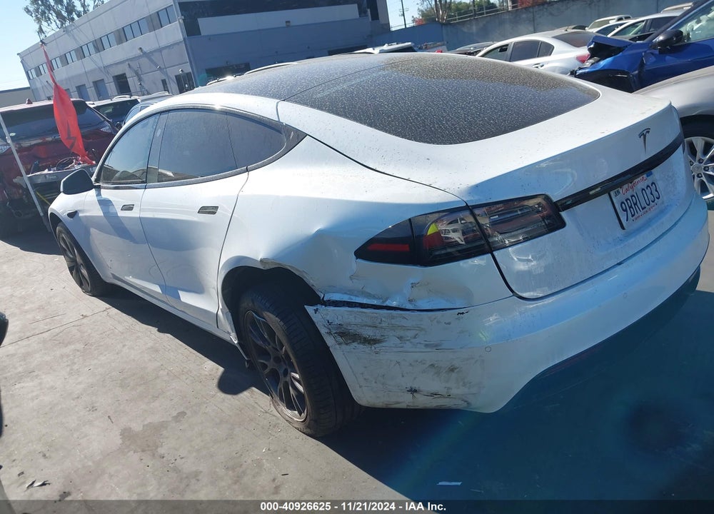 2022 TESLA MODEL S DUAL MOTOR ALL-WHEEL DRIVE VIN: 5YJSA1E51NF479943