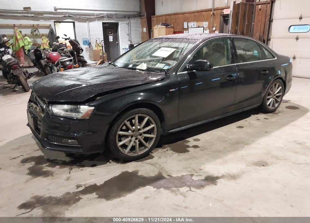 2014 AUDI A4 2.0T PREMIUM VIN: WAUFFAFL8EN004417