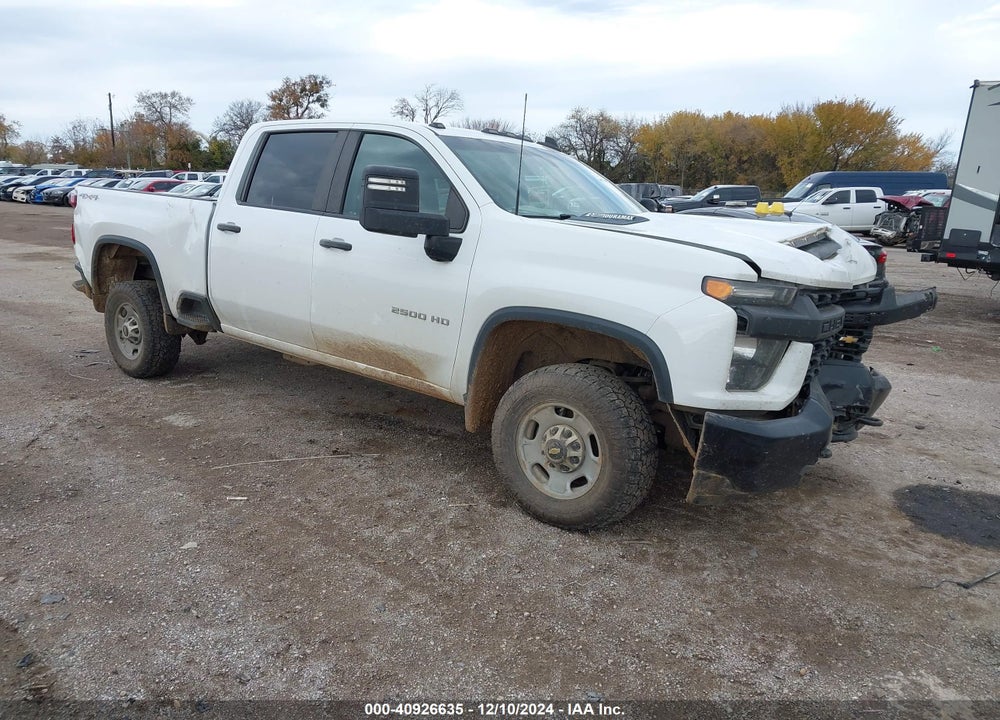 2021 CHEVROLET SILVERADO 2500HD 4WD STANDARD BED WT VIN: 1GC4YLEYXMF122393