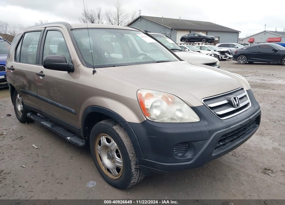 2006 HONDA CR-V LX VIN: SHSRD785X6U414832