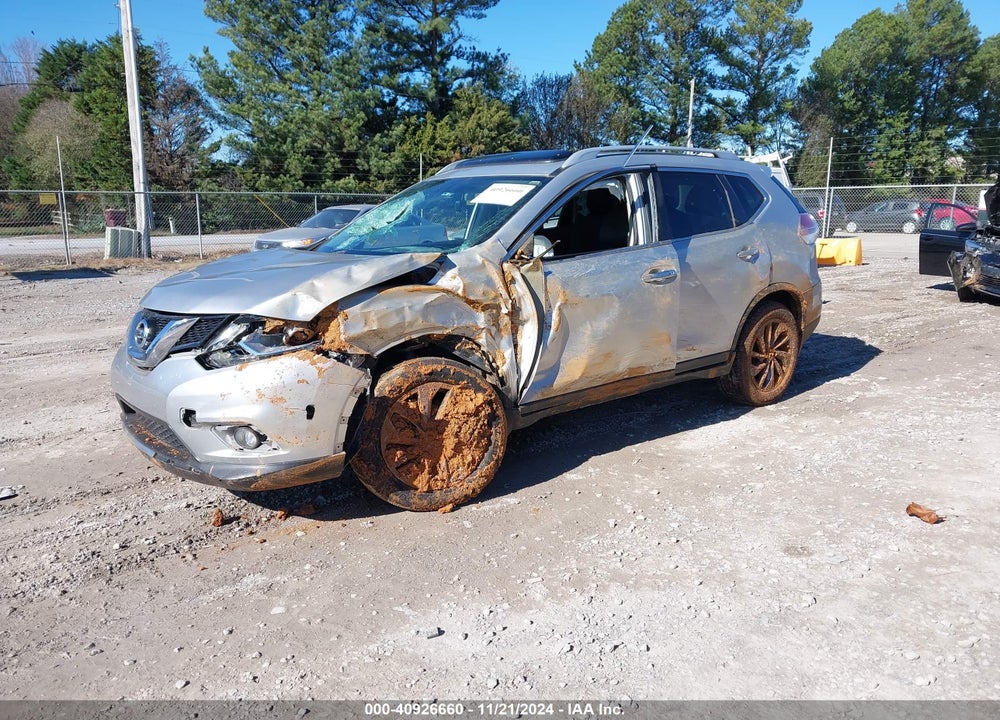 2016 NISSAN ROGUE SL VIN: 5N1AT2MT2GC921099