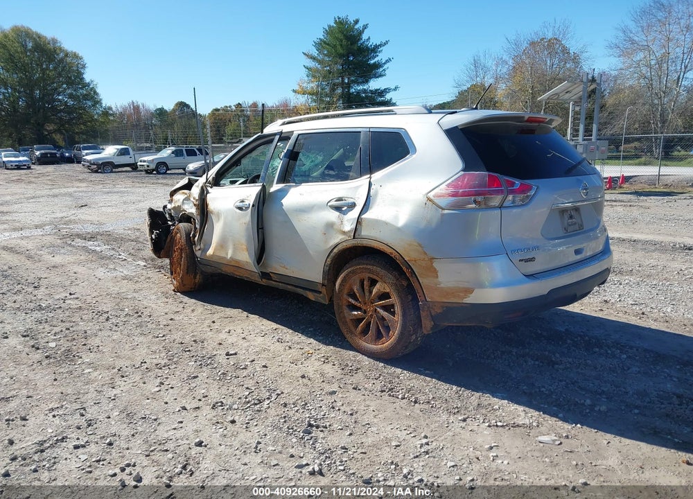2016 NISSAN ROGUE SL VIN: 5N1AT2MT2GC921099