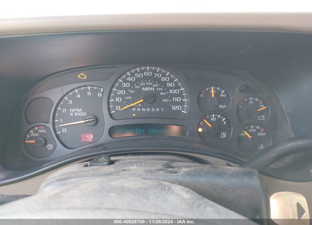 2006 CHEVROLET SILVERADO 2500HD LT1 VIN: 1GCHC29U26E274419
