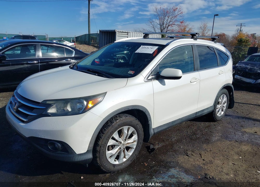 2014 HONDA CR-V EX-L VIN: 5J6RM3H79EL014025