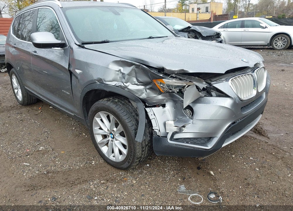 2013 BMW X3 XDRIVE28I VIN: 5UXWX9C59D0A21695