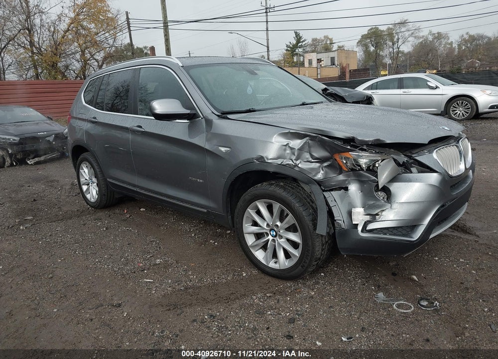 2013 BMW X3 XDRIVE28I VIN: 5UXWX9C59D0A21695