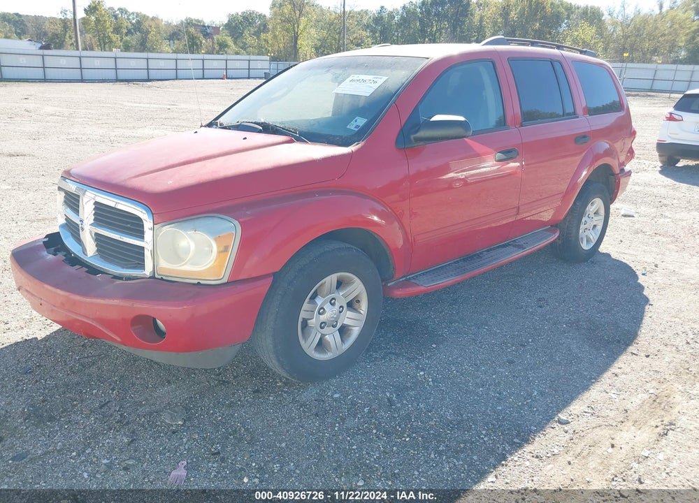 2004 DODGE DURANGO SLT VIN: 1D4HD48N04F165910