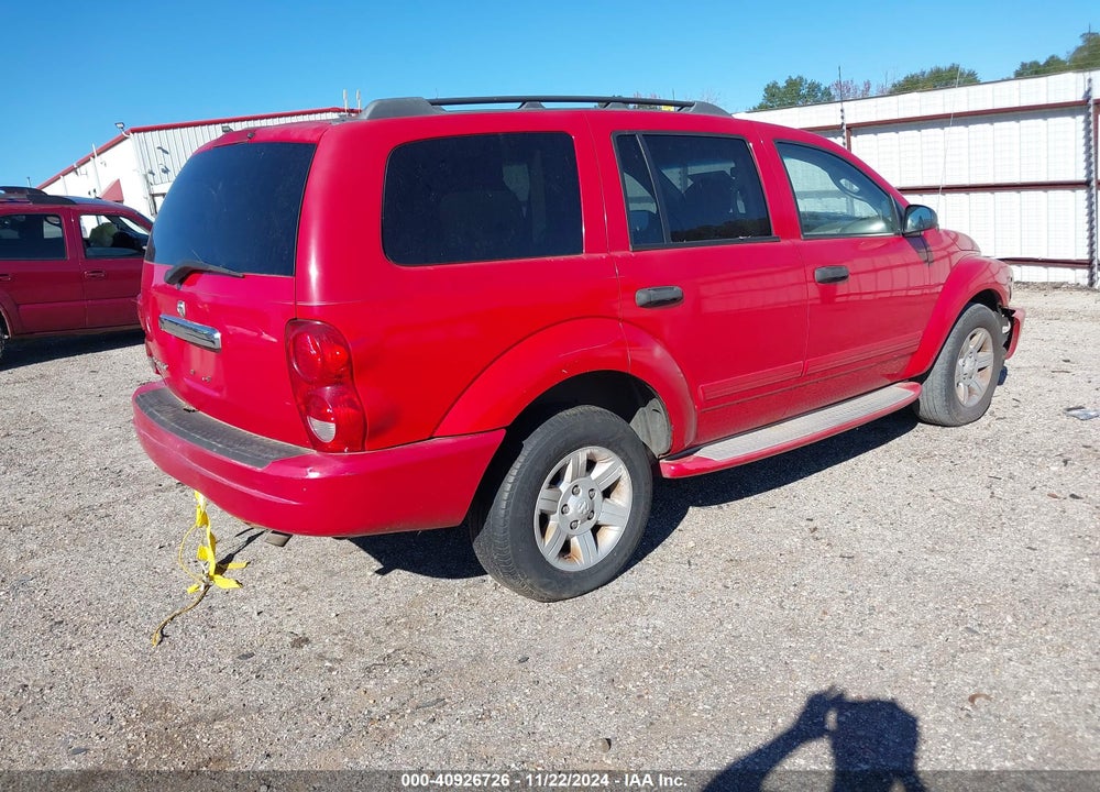 2004 DODGE DURANGO SLT VIN: 1D4HD48N04F165910