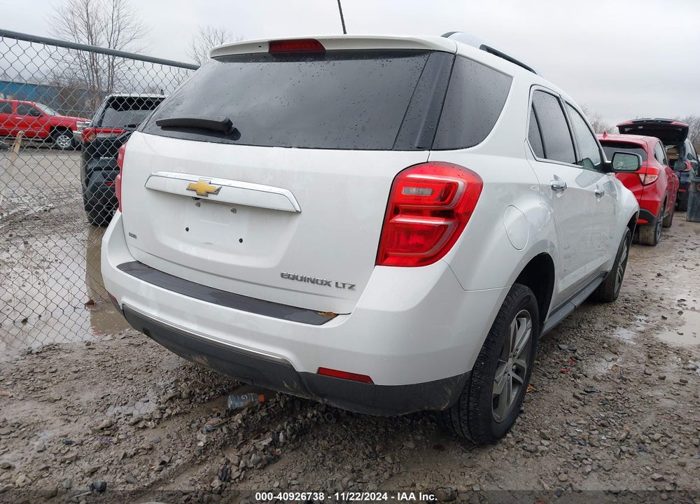 2016 CHEVROLET EQUINOX LTZ VIN: 2GNFLGEK5G6278843