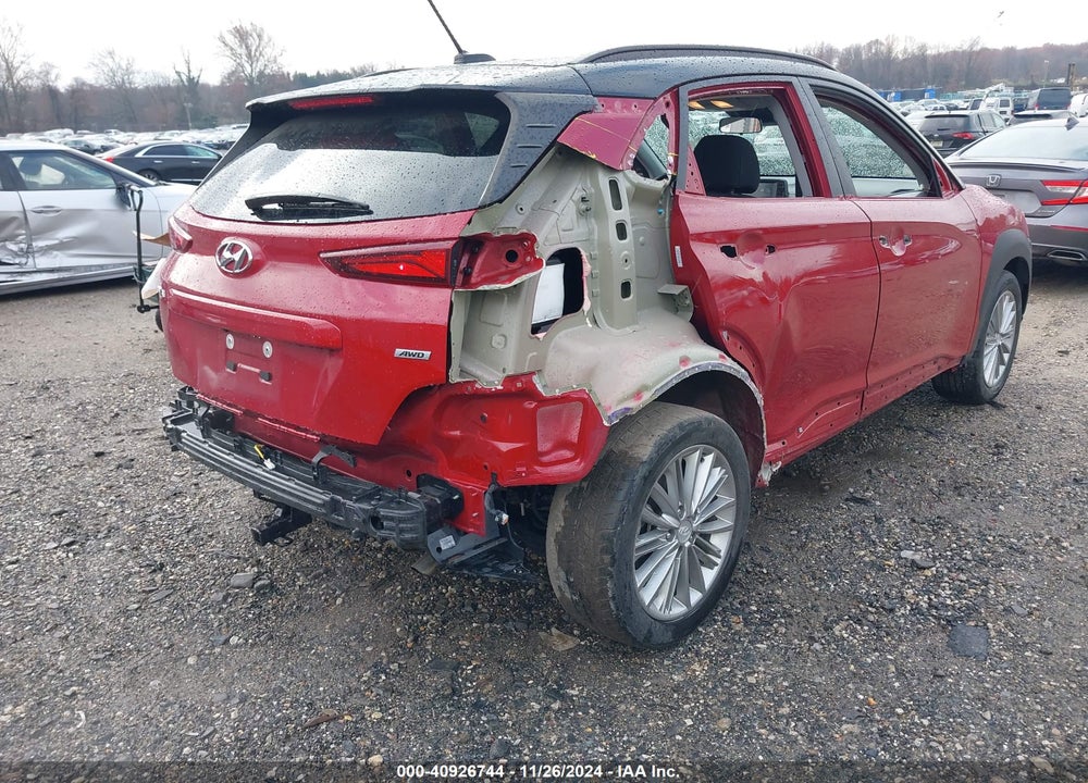 2020 HYUNDAI KONA SEL VIN: KM8K2CAA6LU405963