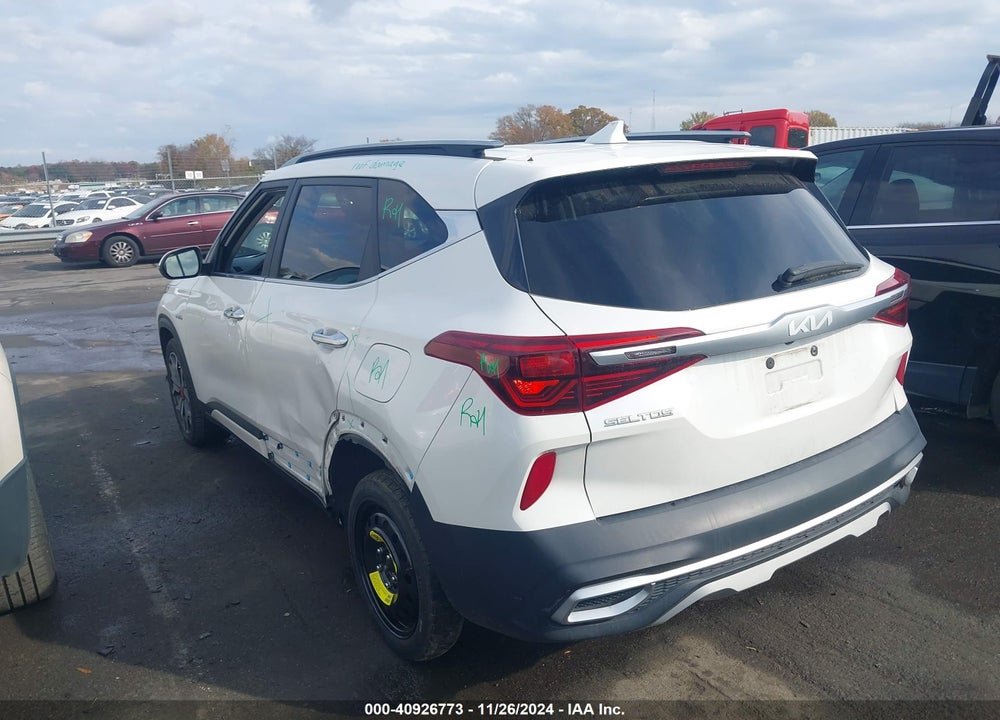 2022 KIA SELTOS SX TURBO VIN: KNDETCA21N7259707