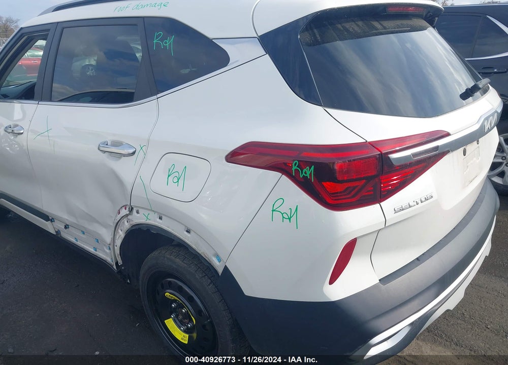 2022 KIA SELTOS SX TURBO VIN: KNDETCA21N7259707