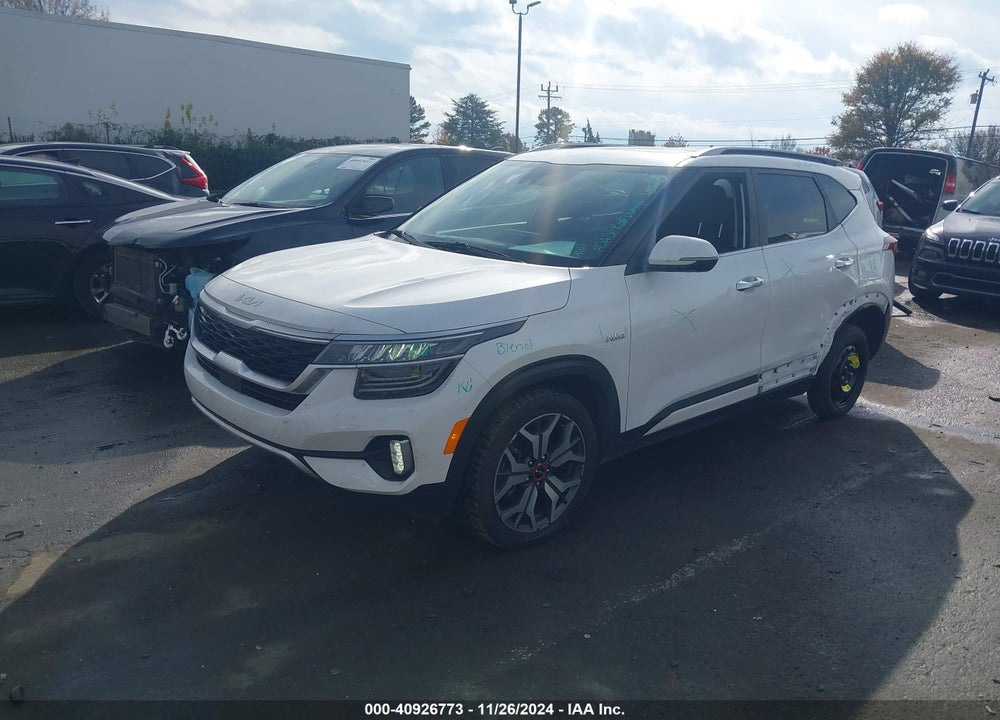 2022 KIA SELTOS SX TURBO VIN: KNDETCA21N7259707