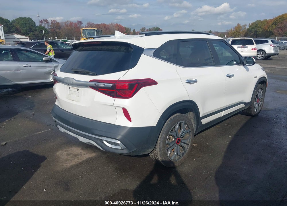 2022 KIA SELTOS SX TURBO VIN: KNDETCA21N7259707