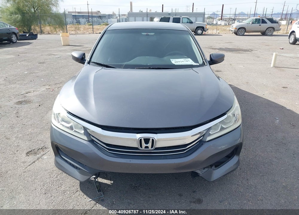 2016 HONDA ACCORD LX VIN: 1HGCR2F36GA120083