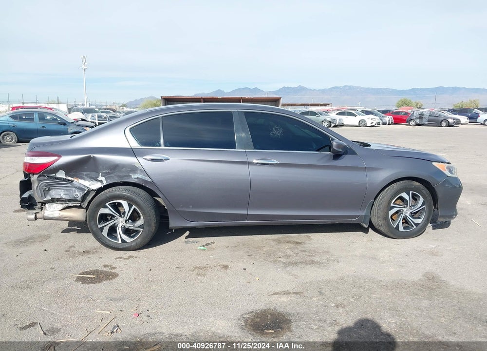 2016 HONDA ACCORD LX VIN: 1HGCR2F36GA120083