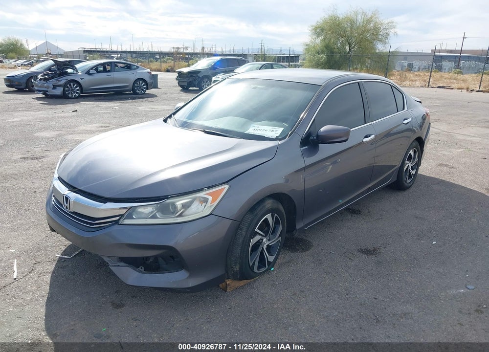 2016 HONDA ACCORD LX VIN: 1HGCR2F36GA120083