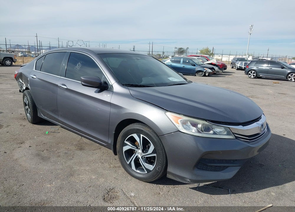 2016 HONDA ACCORD LX VIN: 1HGCR2F36GA120083