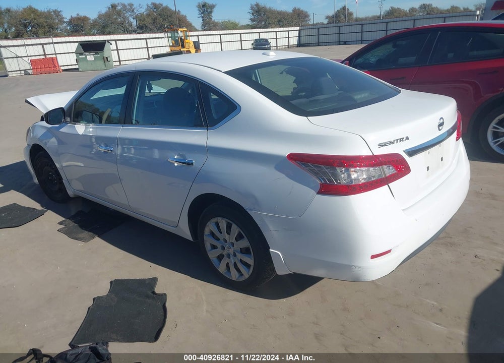 2015 NISSAN SENTRA SV VIN: 3N1AB7AP4FL677473
