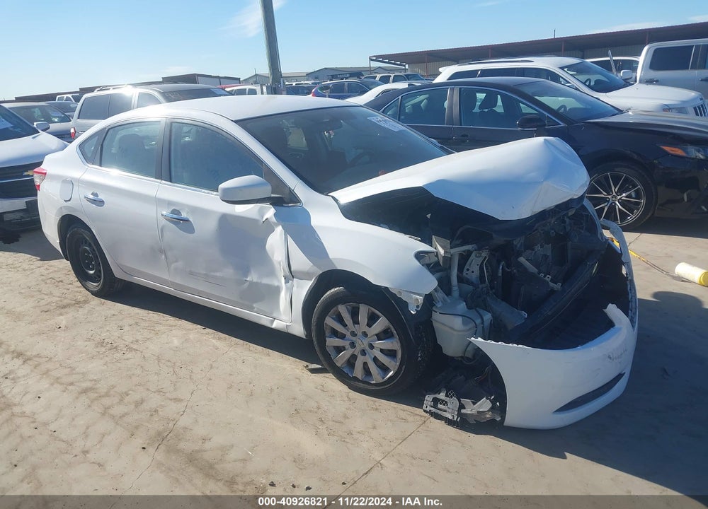 2015 NISSAN SENTRA SV VIN: 3N1AB7AP4FL677473