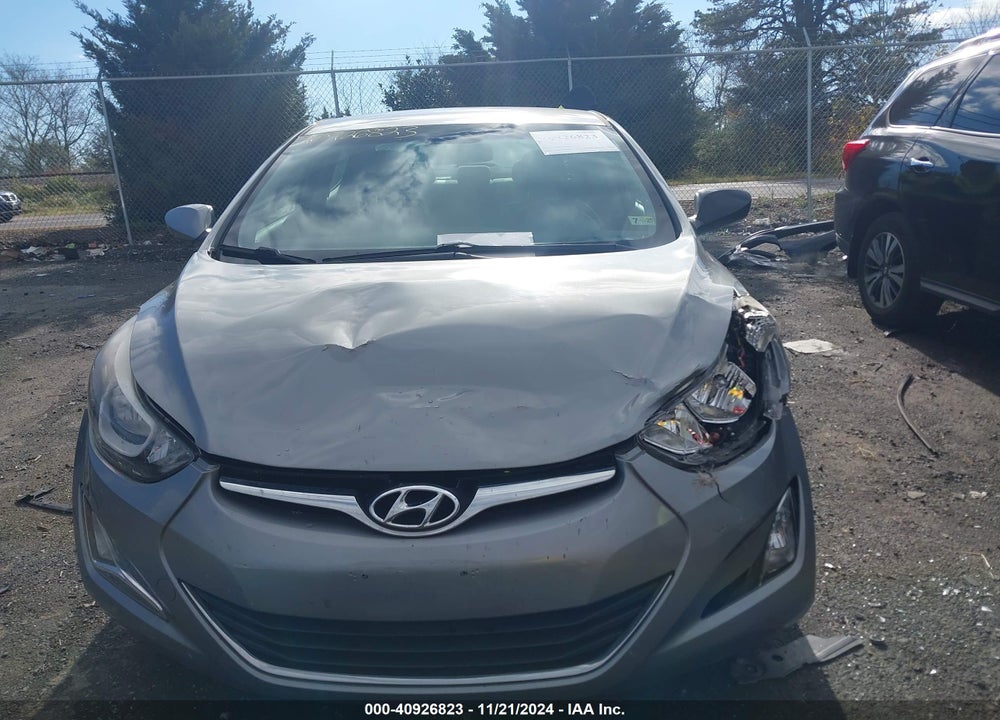 2015 HYUNDAI ELANTRA SE VIN: KMHDH4AE5FU413072