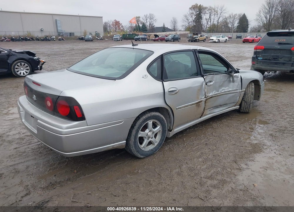 2005 CHEVROLET IMPALA LS VIN: 2G1WH55K759130275