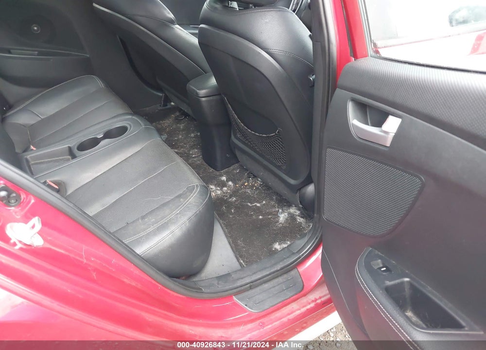 2013 HYUNDAI VELOSTER TURBO W/BLACK VIN: KMHTC6AE3DU173541