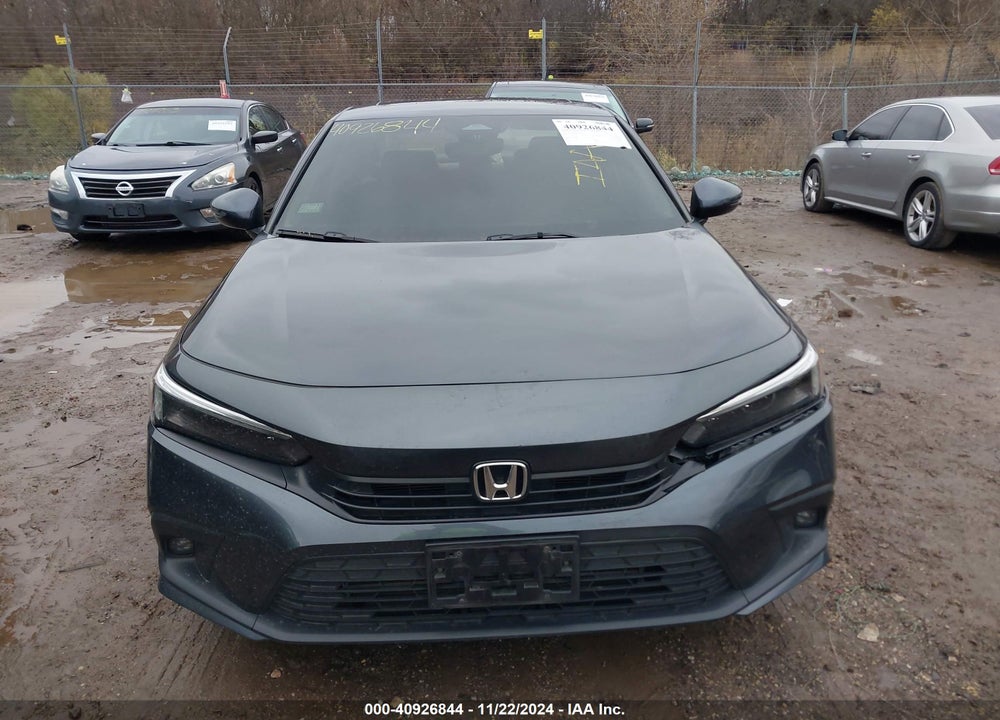 2022 HONDA CIVIC TOURING VIN: 2HGFE1F92NH325423