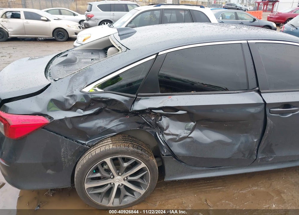 2022 HONDA CIVIC TOURING VIN: 2HGFE1F92NH325423