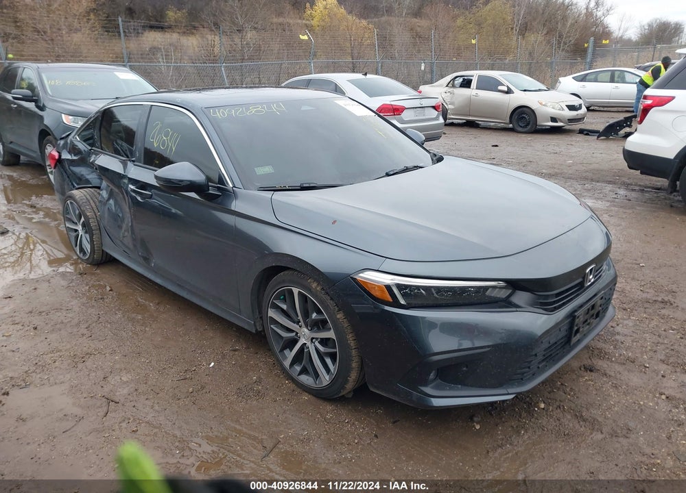 2022 HONDA CIVIC TOURING VIN: 2HGFE1F92NH325423