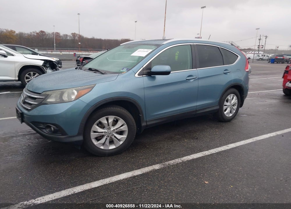 2013 HONDA CR-V EX-L VIN: 5J6RM4H71DL035925