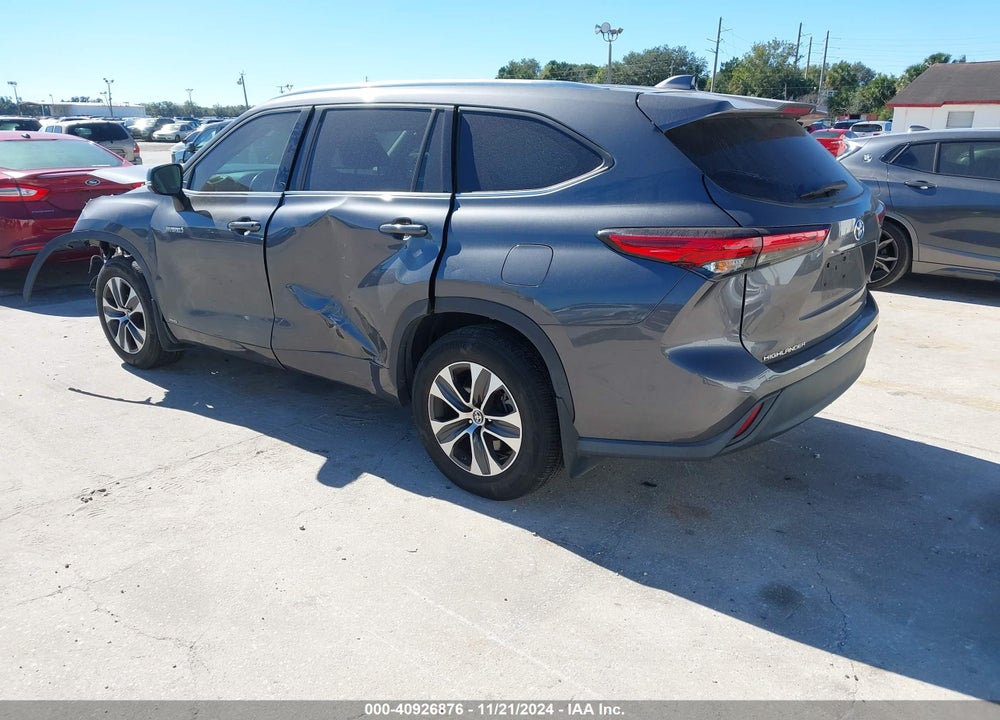 2020 TOYOTA HIGHLANDER HYBRID XLE VIN: 5TDGBRCH0LS501759