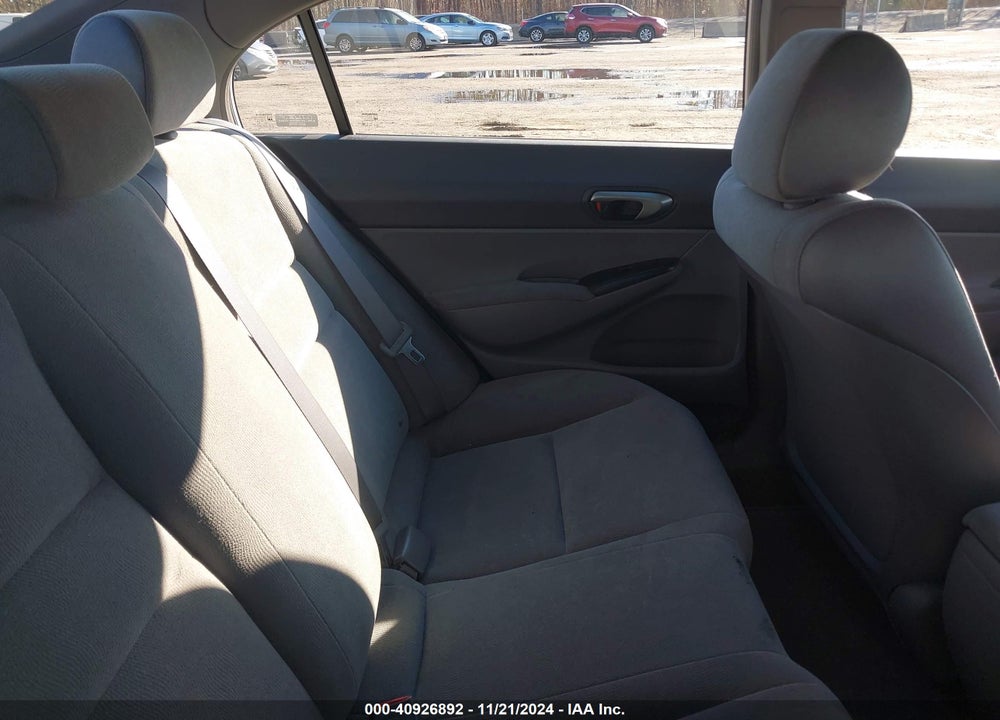 2008 HONDA CIVIC LX VIN: 2HGFA16598H353376