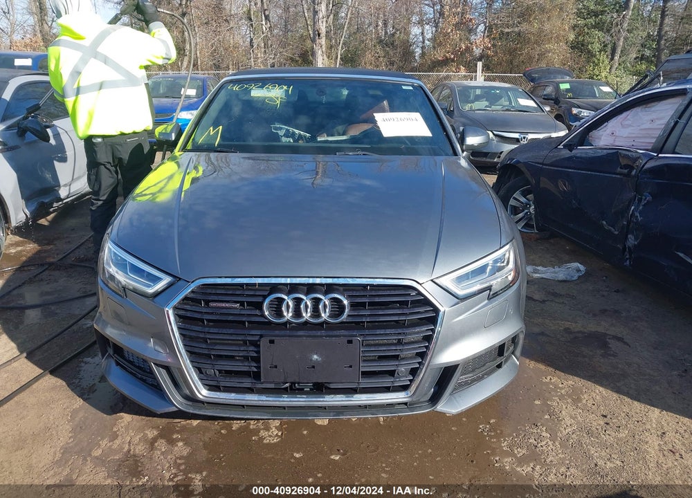 2018 AUDI A3 CABRIOLET VIN: WAUY8LFF4J1024142